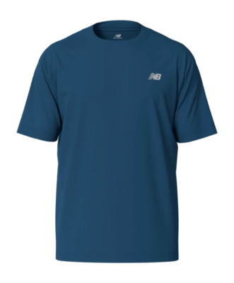Sportshirt New Balance Men Sport Essentials Cotton Blue