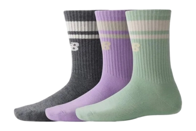 Socks New Balance Unisex Essentials Line Midcalf Assorted Colors 4 (3 Pack)