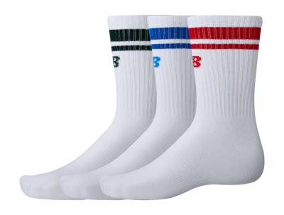 Socks New Balance Unisex Essentials Line Midcalf Assorted Colors 5 (3 Pack)