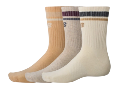 Socks New Balance Unisex Essentials Line Midcalf Assorted Colors 6 (3 Pack)