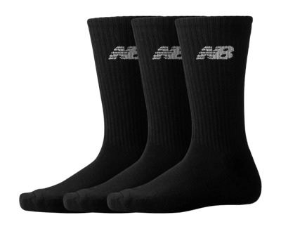 Socks New Balance Unisex Everyday Crew Black (3 Pack)