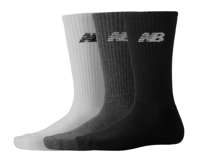Socks New Balance Unisex Everyday Crew White Multi (3 Pack)