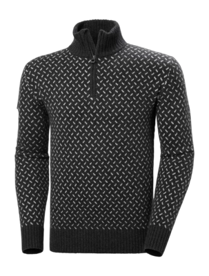 Pull Helly Hansen Homme Arctic Icelander 1/2 Zip Ebony