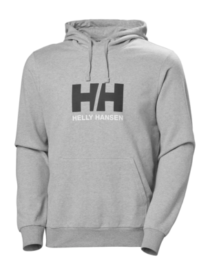 Jumper Helly Hansen Men HH Logo Hoodie 2.0 Grey Melange
