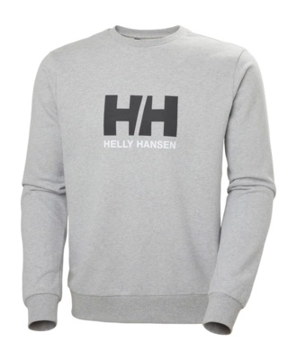 Pull Helly Hansen Men HH Logo Crew Sweat 2.0 Grey Melange