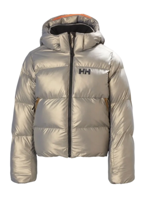 Ski Jacket Helly Hansen Junior Nora Short Puffy Jacket Lynx