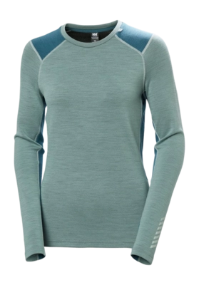 Undershirt Helly Hansen Women Lifa Merino Midweight Crew Cactus