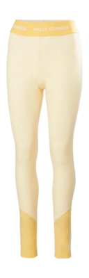 Leggings Helly Hansen Women Lifa Merino Midweight Pant Yellow Cream