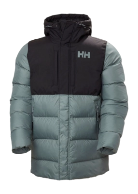 Jacket Helly Hansen Men Active Puffy Long Grey Cactus