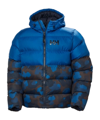 Jacke Helly Hansen Active Puffy Herren Deep Fjord Aop