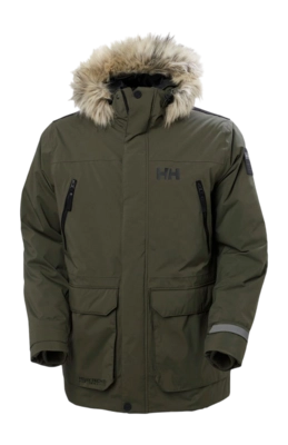 Coat Helly Hansen Men Reine Parka Utility Green