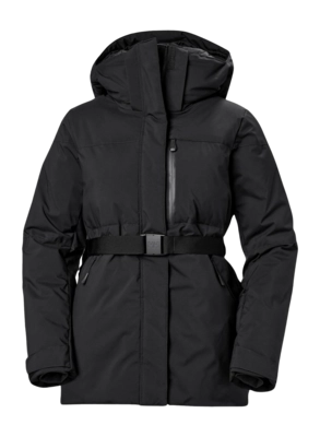 Ski jas Helly Hansen Women Nora Long Puffy Jacket Black