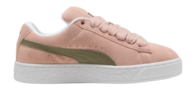 PUMA Women Suede XL Rose Quartz Velvet Moss PUMA White