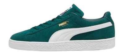 PUMA Unisex Suede Classic Dark Myrtle PUMA White
