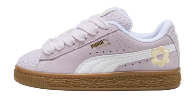 PUMA Kids Suede XL Summer Feels Lilac Frost PUMA White