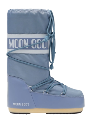 Bottes de Neige Moon Boot Femme Icon Nylon Elephant Grey