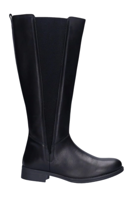 Calf Boots JJ Footwear Women Bradstock Black Calf Size XL