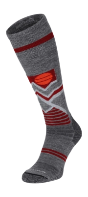 Chaussettes de Ski Sockwell Homme Snow Peak Grey
