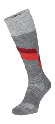 Ski Socks Sockwell Men Steep Medium Grey