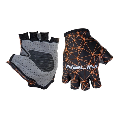 Fietshandschoen Nalini Men Vetta  Zwart/Fluo Oranje