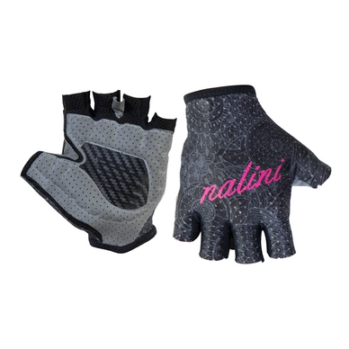 Fietshandschoen Nalini Women Cima Glove  Zwart/Roze