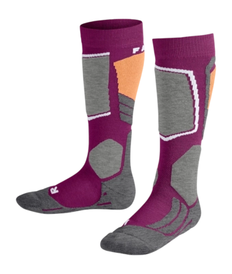 Ski Socks Falke Kids SK2 Intermediate Radiant Orchid