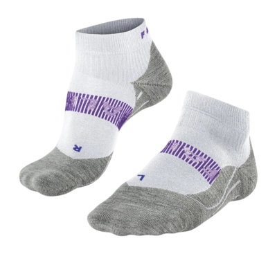 Laufsocken Falke RU4 Endurance Cool Short Damen White