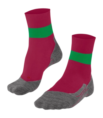 Hardloopsokken Falke Women RU Compression Stabilizing Red