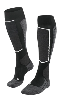 Skisocken Falke SK2 Intermediate Vegan Herren Black Mix