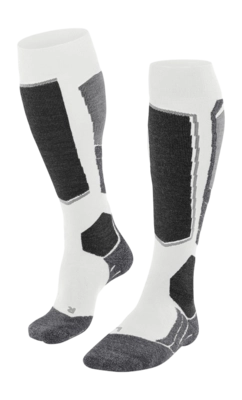 Skisocken Falke SK2 Intermediate Vegan Herren Light Grey