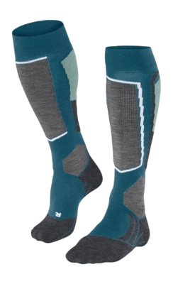 Skisokken Falke Women SK2 Intermediate Lagoon