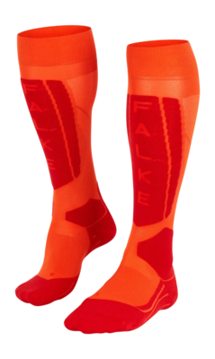 Skisocken Falke SK5 Expert Damen Flash Orange