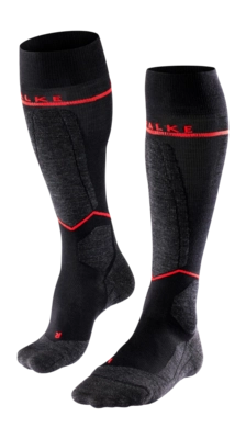 Skisocken Falke SK4 Advanced CompressionLight Damen Black-Mix