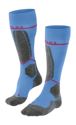 Skisokken Falke Women SK4 Advanced CompressionLight Morning Sky