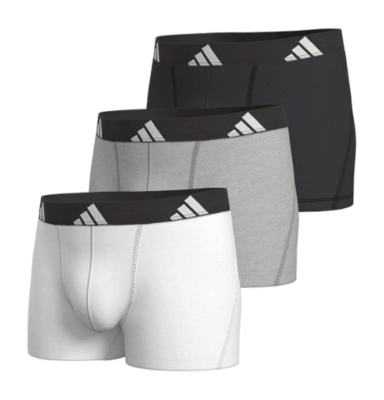 Underwear Adidas Men Active Flex Cotton Assorted (3-Pack)