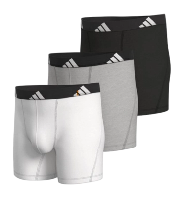 Boxer Shorts Adidas Men Active Flex Cotton Assorted (3-Pack)