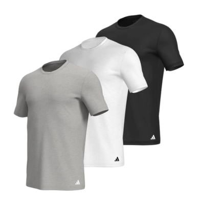 T-Shirt Adidas Homme Actif Cotton Assorti (Lot de 3)