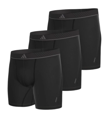 Boxer Shorts Adidas Men Active Micro Flex Eco Black (3-Pack)