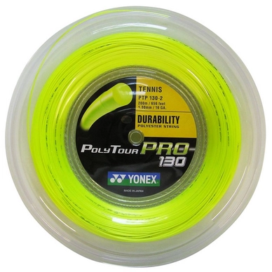 Tennis String Yonex Polytour Pro Yellow 130 Coil 200M