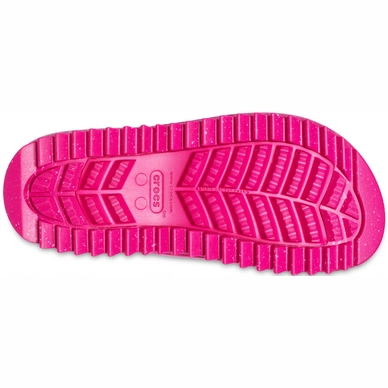 Schneestiefel Crocs Women Classic Neo Puff Shorty Boot Candy Pink/Stucco |  Gummistiefelexperte