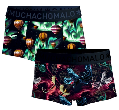 Boxer Muchachomalo Homme Trunks Air Elements Print Print (Lot de 2)