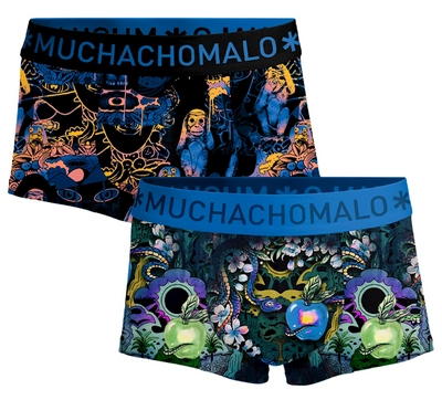 Boxershort Muchachomalo Men Trunks Fruitnoevil Print Print ( 2-Pack )