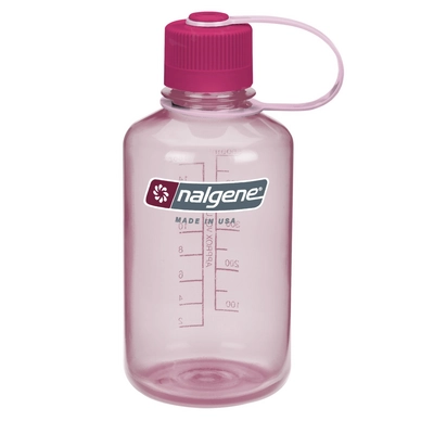 Water Bottle Nalgene NM Loop Top Clear Pink 0.5L