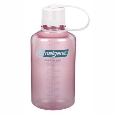 Trinkflasche Nalgene Narrow Mouth Loop Top Clear 0,5L Fire Pink