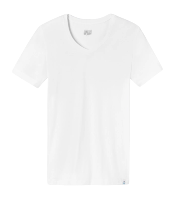 T-Shirt Schiesser Men 164233 Long Life Soft White