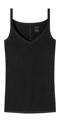 Top Schiesser Femme 172722 Personal Fit Black