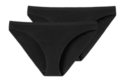 Sous-Vêtement Schiesser Femme 174294 95/5 Black (Lot de 2)