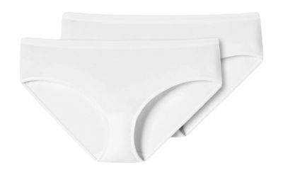Shorty Schiesser Femme 174295 95/5 White (Lot de 2)