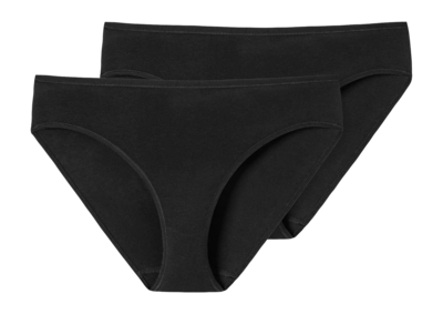 Sous-Vêtement Schiesser Femme 174385 95/5 Black (Lot de 2)