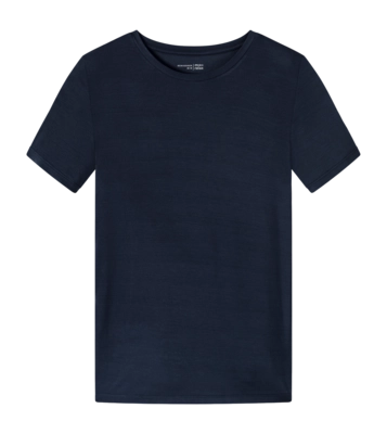 T-Shirt Schiesser Femme 175475 Mix/Relax Blue